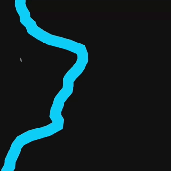 This was the final version of the visulizer that I made while using copilot to edit some of the code. The final result ended up being similar to the tutorials since I used the same file but this time the visulizer is fixed to the left side of the screen.
